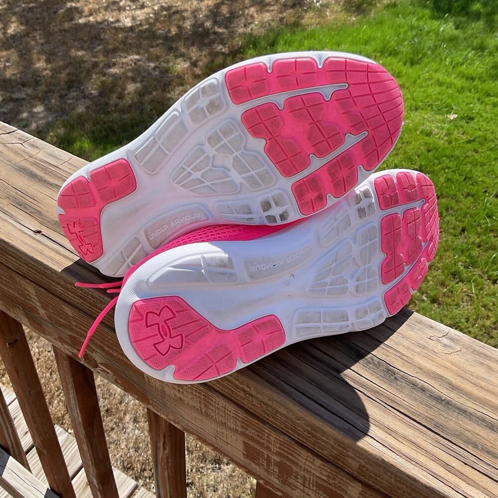 Under Armour Womens Shoes Surge 3 Pink Size 10 - Picture 8 of 10